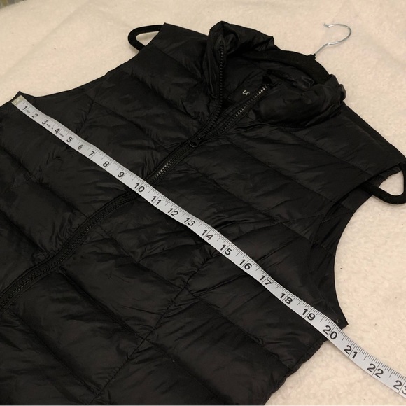 Lord & Taylor Black Down Filled Puffer Vest - Picture 9 of 10